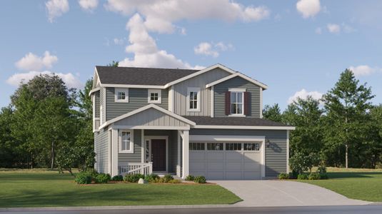 New construction Single-Family house 4398 Apple Cider Street, Timnath, CO 80547 Tabor- photo 0