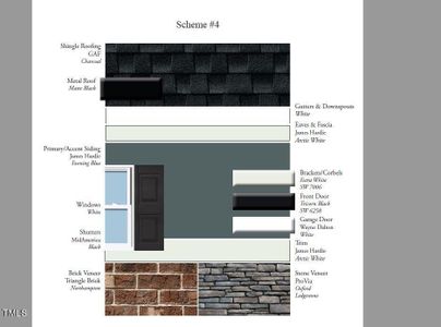 BL16 Astor Color Scheme