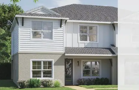 New construction Single-Family house 10725 Wading River Ave, Parrish, FL 34219 plan Timberland Paired Home - image