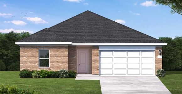 New construction Single-Family house 176 Wind Hl, Jarrell, TX 76537 plan Young - image