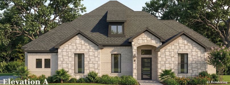 New construction Single-Family house Howe, TX 75459 plan Anne - image