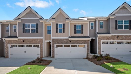 New construction Townhouse house 1311 Aura Ln, Lawrenceville, GA 30045 plan Stratford - image