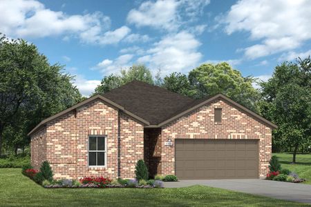New construction Single-Family house 1229 Terrace View Dr, Georgetown, TX 78628 plan Oaks 1754 - image