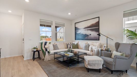 New construction Townhouse house 2507 Violet Theo Ln, Round Rock, TX 78665 plan The Crosshaven - image 18