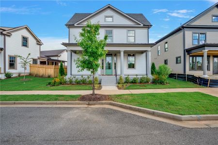 New construction Single-Family house 1356 Flora Drive, Conyers, GA 30094 Mimosa - photo 0