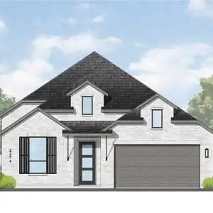 New construction Single-Family house 1414 Fieldstone Dr, Midlothian, TX 76065 plan Hampton Plan - image