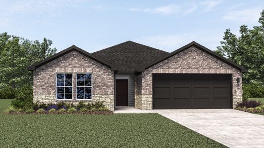 New construction Single-Family house 1135 Harston Trl, Ferris, TX 75125 plan Travis - image