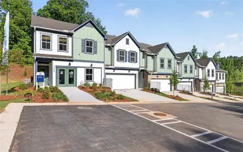 New construction Townhouse house 3235 Cherry Grove Wy, Cumming, GA 30040 plan Cooper - image