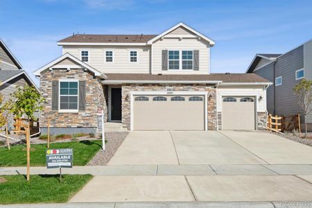 New construction Single-Family house 24971 E 38Th Avenue, Aurora, CO 80019 Citrine- photo 0