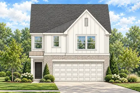 New construction Single-Family house 540 Hayes Ln, Canton, GA 30115 plan Cobblestone - image