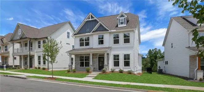 New construction Single-Family house 138 Marble Tree Wy, Ball Ground, GA 30107 plan Brinson - image