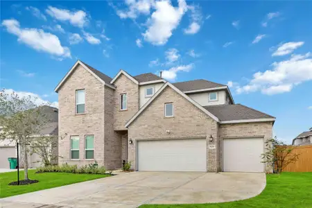New construction Single-Family house 8214 Bristol Diamond Dr, Rosharon, TX 77583 plan Post oak - image