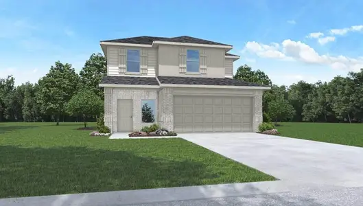 New construction Single-Family house 176 Rising Cedar Ln, Hockley, TX 77447 plan Florence - image