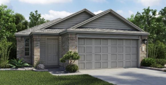 New construction Single-Family house 204 Sunset Deer Ln, Georgetown, TX 78628 Oberlin- photo 0