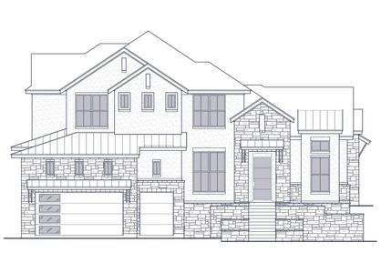 New construction Single-Family house 100 Sunny Bell Ct, Georgetown, TX 78628 plan Custom 100 - image