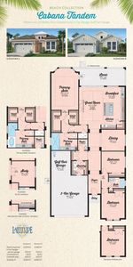 New construction Single-Family house 356 Latitude Blvd, Hardeeville, SC 29927 plan Cabana Tandem - image