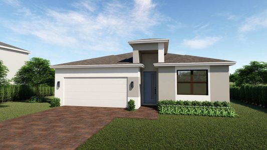 New construction Single-Family house 8740 Sw Kanner Oaks Dr, Stuart, FL 34997 plan Cali - image