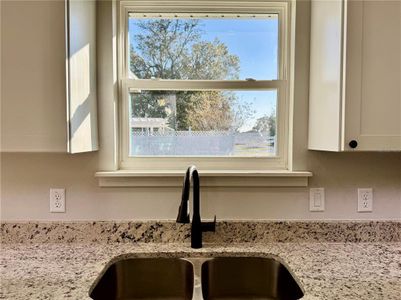 kitchen with a view!