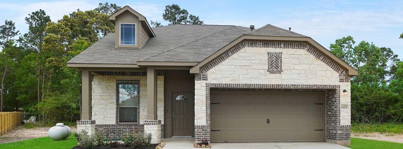 New construction Single-Family house 6445 Rolling Hills Road, Conroe, TX 77303 - photo 0