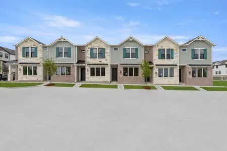 New construction Townhouse house 835 Pedernales Dr, Plano, TX 75075 plan Heritage - image