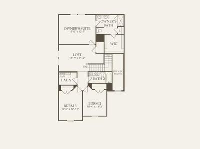 Centex Homes, Camelia floor plan