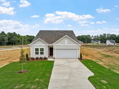 New construction Single-Family house 35 Bunker Hill Pl, Angier, NC 27501 plan Lawrence - image