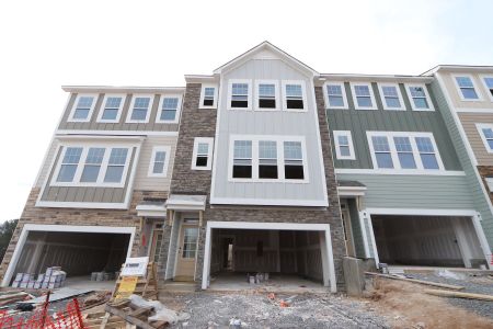 New construction Townhouse house 2717 Hunter Woods Dr, Apex, NC 27502 Buckingham - Front Entry Townhomes- photo 1 1