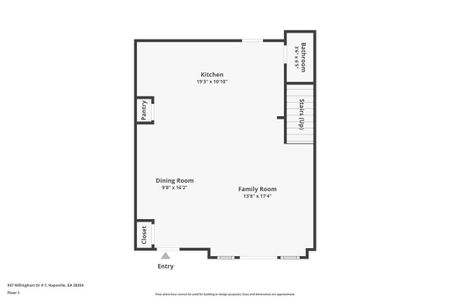 New construction Townhouse house 937 Willingham Dr, Unit 7, Hapeville, GA 30354 plan The Hapeville - image 7