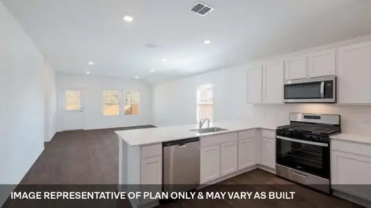 New construction Single-Family house 12101 Pike Bnd, Mustang Ridge, TX 78610 plan The Taylor - image 6