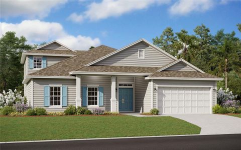 New construction Single-Family house 3399 Woodie Run, Orange Park, FL 32073 plan Fleming II w/ Bonus - image
