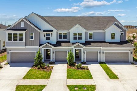 New construction Townhouse house Daytona Beach, FL 32117 plan The Peppermill - image