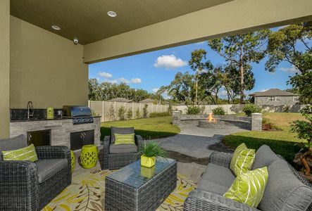 New construction Single-Family house 1935 Sunset Ln, Lutz, FL 33549 plan Carrington I - image 3