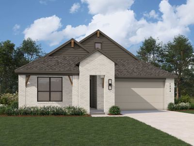 New construction Single-Family house 12231 Hyland Ln, Mont Belvieu, TX 77523 plan Picasso - image