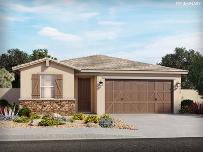 New construction Single-Family house 41770 W Sonoran Trail, Maricopa, AZ 85138 Leslie- photo 0