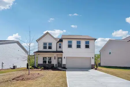 New construction Single-Family house 99 Silverleaf Trl, Bethlehem, GA 30620 plan Cardiff - image