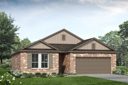 New construction Single-Family house 4010 Colony River Rock Blvd, Pinehurst, TX 77362 plan Colony at Pinehurst 1937 - image