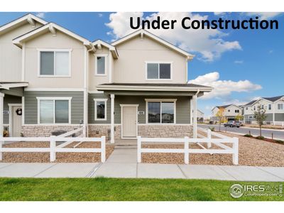 New construction Townhouse house 486 Condor Way, Johnstown, CO 80534 Pinecliffe- photo 0