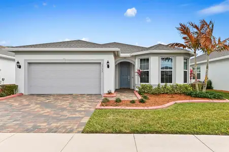 New construction Single-Family house 13133 Sw Smalt Ln, Port Saint Lucie, FL 34987 plan Mystique - image