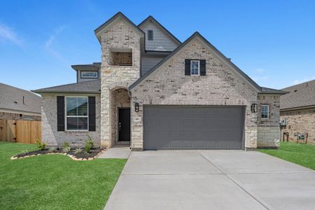 New construction Single-Family house 65 Shining Point Dr, Waller, TX 77484 plan 254 - image