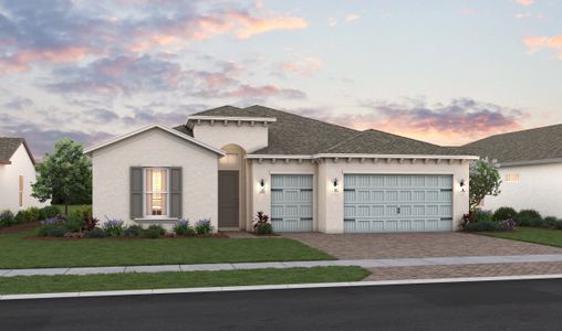 New construction Single-Family house 10240 Nw Field Flower Trail, Port Saint Lucie, FL 34987 Morse- photo 0