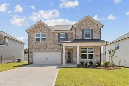 New construction Single-Family house 1954 Peaceful Pine Ave, Snellville, GA 30078 plan Travis - image