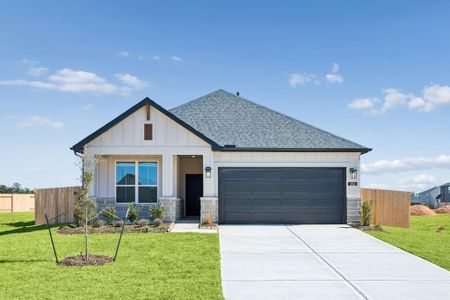 New construction Single-Family house 656 Amber Falls Dr, Montgomery, TX 77356 plan Oakmont - image