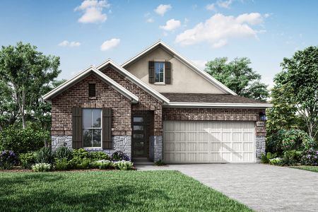 New construction Single-Family house 256 Faulkner St, Liberty Hill, TX 78642 plan Aspen - image