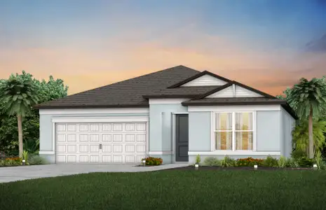 New construction Single-Family house 11131 Sycamore Glen Lp, Thonotosassa, FL 33592 plan Crestmere - image