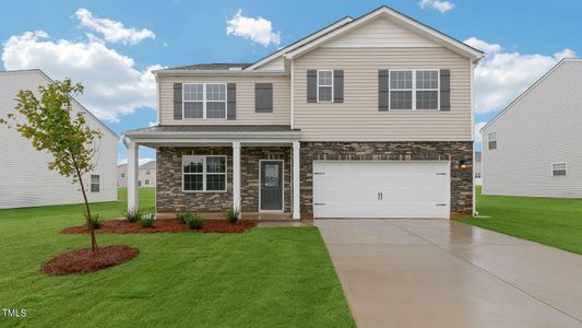 New construction Single-Family house 302 Blue Aspen Dr, Fuquay Varina, NC 27526 Hayden- photo 4 4