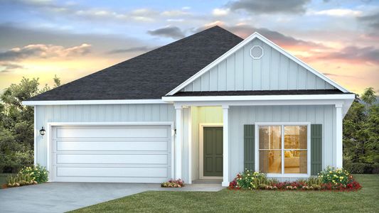 New construction Single-Family house 131 Dama Del Mar Wy, Panama City Beach, FL 32407 plan Rhett - image
