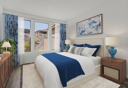 New construction Duplex house 4053 Desert Moon Dr, Wickenburg, AZ 85390 plan Muros Elevation A - image 11