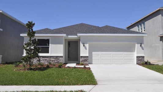 New construction Single-Family house 9415 Bella Mar Trl, Parrish, FL 34219 plan Lantana - image