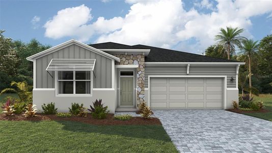 New construction Single-Family house 1544 Love Grass Ter, Parrish, FL 34219 plan Clifton - image