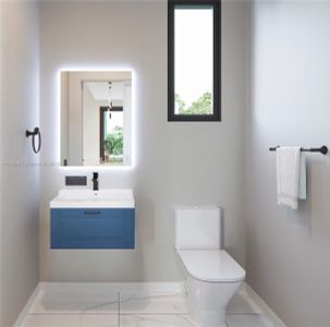 New construction Condo house 357 Smallwood, Unit 2, Port St. Lucie, FL 34982 plan Valentine - image